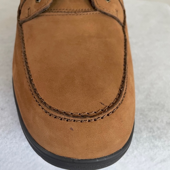 Drew Traveler Men’s Cognac Nubuck 11 Med - New in Box - Picture 8 of 16